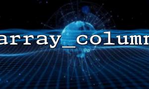 Quickly build drop-down list data with array_column