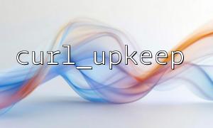 curl_upkeep ()를 사용하여 HTTP/2의 연결 수명을 연장하십시오