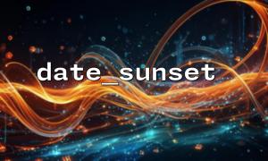 Combined with cron timing scripts, push the sunset time regularly every day