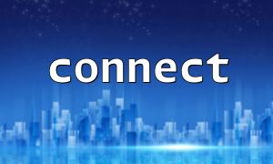 Use connect() to make a local connection to the SQLite database