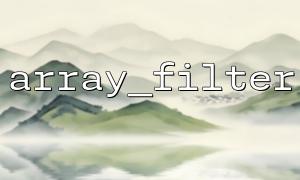 Use array_filter() to filter arrays in arrays in combination with is_array()