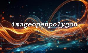 Use imageopenpolygon() to draw complex graphics such as stars and snowflakes