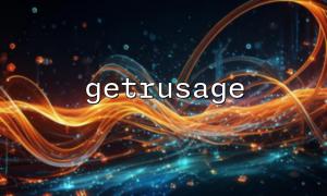 getUsage（）返されたデータユニット分析
